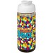 H2O Active® Octave Tritan™ 600-ml-Sportflasche mit Klappdeckel, kohle/weiß