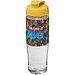 H2O Active® Tempo 700 ml Sportflasche mit Klappdeckel, transparent/gelb