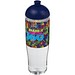 H2O Active® Tempo 700 ml Sportflasche mit Stülpdeckel, transparent/blau