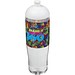 H2O Active® Tempo 700 ml Sportflasche mit Stülpdeckel, transparent/weiß