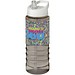 H2O Active® Treble 750 ml Sportflasche mit Ausgussdeckel, kohle