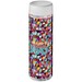 H2O Active® Vibe 850 ml Sportflasche mit Drehdeckel, transparent/weiß