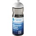 H2O Eco Sportflasche mit Stülpdeckel, 650 ml, kohle/weiss