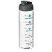 H2O Vibe 850 ml Sportflasche mit Klappdeckel, transparent