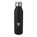 Harper 700 ml RCS-zertifizierte Sportflasche aus Edelstahl mit Metallschlaufe, schwarz
