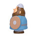 Herr Bert® Anti-Stress-Figuren Wikinger Bert®, bunt