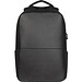 Hochwertiger Rucksack mit USB-Anschluss, schwarz