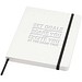 Holm A5 Notizbuch aus Steinpapier, liniert, weiss