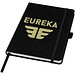 Honua A5 Notizbuch aus recyceltem Papier mit Cover aus recyceltem PET, schwarz