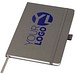 Honua A5 Notizbuch aus recyceltem Papier mit Cover aus recyceltem PET, Twilight Grey