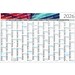 Geiger-Notes Wandplaner Horizont Bestseller, L, inkl. Druck, blau