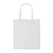 Impact AWARE™ recycelte Baumwolltasche 145gr mit Boden, weiß