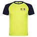 Indianapolis Sport T-Shirt für Kinder, Fluor Yellow / schwarz, 12