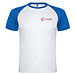 Indianapolis Sport T-Shirt für Kinder, weiß / royalblau, 12