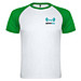 Indianapolis Sport T-Shirt für Kinder, weiß / farngrün, 12