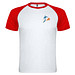Indianapolis Sport T-Shirt für Kinder, weiß / rot, 12