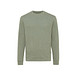 Iqoniq Denali ungefärbt. Rundhals-Sweater aus recycelter BW, ungefärbtes grün, S