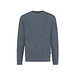Iqoniq Denali ungefärbt. Rundhals-Sweater aus recycelter BW, ungefärbtes navy blau, L