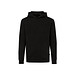 Iqoniq Jasper Hoodie aus recycelter Baumwolle, schwarz, XL