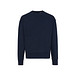 Iqoniq Kruger Relax-Rundhals-Sweater aus recycelt. Baumwolle, navy blau, XXL