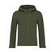 Iqoniq Makalu Damen Softshelljacke aus recyceltem Polyester, khaki, L