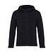 Iqoniq Makalu Damen Softshelljacke aus recyceltem Polyester, schwarz, L