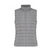 Iqoniq Meru Damen Bodywarmer aus recyceltem Polyester, Silbergrau, M