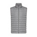Iqoniq Meru Herren Bodywarmer aus recyceltem Polyester, Silbergrau, M
