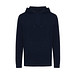 Iqoniq Rila Lightweight Hoodie aus recycelter Baumwolle, navy blau, XXXL