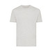 Iqoniq Sierra Lightweight T-Shirt aus recycelter Baumwolle, ungefärbte helles Grau, XXL