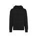 Iqoniq Yoho Relax-Hoodie aus recycelter Baumwolle, schwarz, XXL