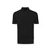 Iqoniq Yosemite Piqué-Poloshirt aus recycelter Baumwolle, schwarz