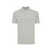 Iqoniq Yosemite Piqué-Poloshirt aus recycelter Baumwolle, ungefärbtes Grau, XXXL