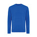 Iqoniq Zion Rundhals-Sweater aus recycelter Baumwolle, Königsblau, S