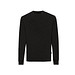 Iqoniq Zion Rundhals-Sweater aus recycelter Baumwolle, schwarz, S