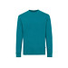 Iqoniq Zion Rundhals-Sweater aus recycelter Baumwolle, verdigris, XXXL