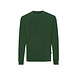 Iqoniq Zion Rundhals-Sweater aus recycelter Baumwolle, waldgrün, XXS