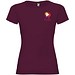 Jamaika T-Shirt für Damen, bordeaux, 3XL