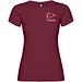 Jamaika T-Shirt für Damen, Garnet, 3XL