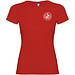 Jamaika T-Shirt für Damen, rot, 3XL