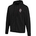 Jasper 280 g/m² Kapuzenpullover aus recycelter Bio Baumwolle (OCS) unisex, schwarz, L