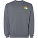 Jaya Pullover mit Rundhalsausschnitt Unisex, dunkelgrau, 2XL