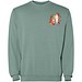Jaya Pullover mit Rundhalsausschnitt Unisex, dunkelgrün, XS
