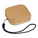 Kabel- und Adapterset in einer Bambusbox, beige