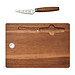 Käseset CHEESY ACACIA,braun, silber