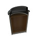 Kaffeebecher Premium small, 250 ml, weiß/schwarz