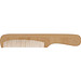Kamm aus Bambus, beige