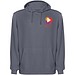Kenia Kapuzenpullover Unisex, dunkelgrau, S