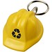 Kolt Schutzhelm Schlüsselanhänger aus recyceltem Material, gelb