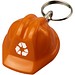 Kolt Schutzhelm Schlüsselanhänger aus recyceltem Material, orange